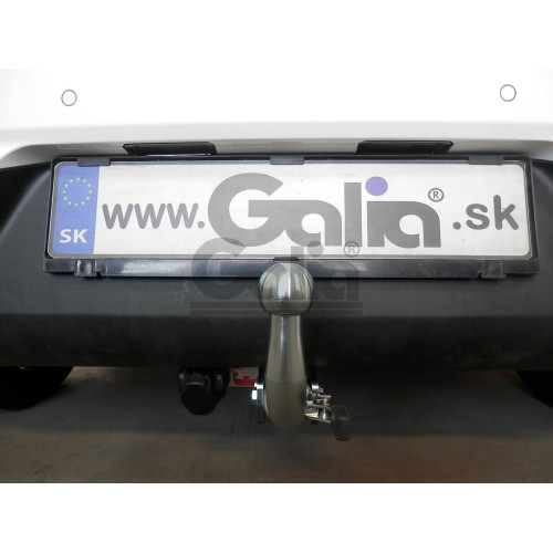 K039C GALIA Полностью оцинкованный фаркоп на Kia Rio хетчбек (европейская версия) 2017-2021. Тип шара: C (горизонтальный съемный). Установка без выреза бампера. Нагрузки: 1200/80 кг, масса фаркопа 15,37 кг