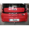K041C GALIA Полностью оцинкованный фаркоп на Kia Soul 2014-2019. Подрозетник убирается за бампер. Тип шара: C (горизонтальный съемный). Установка без снятия и выреза бампера. Нагрузки: 1400/80 кг, масса фаркопа 16,37 кг