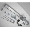 K041C GALIA Полностью оцинкованный фаркоп на Kia Soul 2014-2019. Подрозетник убирается за бампер. Тип шара: C (горизонтальный съемный). Установка без снятия и выреза бампера. Нагрузки: 1400/80 кг, масса фаркопа 16,37 кг