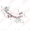 KI 16 AVTOS Фаркоп на Hyundai Tucson 2004-2009, Kia Sportage 2004-2010. Необходима подрезка бампера. Тип шара: A. Нагрузки: 2000/100 кг, масса фаркопа 24 кг (без электрики в комплекте)