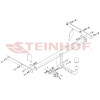 L-169 STEINHOF Фаркоп на Lexus UX 2018- без подрезки бампера. Тип шара: A. Нагрузки: 1000/80 кг (без электрики в комплекте)