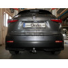 L027C GALIA Полностью оцинкованный фаркоп на Lexus NX 2014-2021. Тип шара: C (горизонтальный съемный). Невидимый вырез бампера. Нагрузки: 1500/80 кг, масса фаркопа 19,17 кг