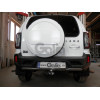 L028A GALIA Полностью оцинкованный фаркоп на Lada Niva Travel 2021-, Chevrolet Niva 2123 2008-2020, Lada Niva 2020-2021. Тип шара: A. Установка без снятия и выреза бампера. Нагрузки: 1400/80 кг, масса фаркопа 12,62 кг