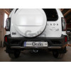L028A GALIA Полностью оцинкованный фаркоп на Lada Niva Travel 2021-, Chevrolet Niva 2123 2008-2020, Lada Niva 2020-2021. Тип шара: A. Установка без снятия и выреза бампера. Нагрузки: 1400/80 кг, масса фаркопа 12,62 кг