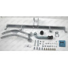 L028A GALIA Полностью оцинкованный фаркоп на Lada Niva Travel 2021-, Chevrolet Niva 2123 2008-2020, Lada Niva 2020-2021. Тип шара: A. Установка без снятия и выреза бампера. Нагрузки: 1400/80 кг, масса фаркопа 12,62 кг