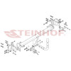 M-160 STEINHOF Фаркоп на Mercedes C-Class w205 седан / s205 универсал / a205 кабриолет / c205 купе 2014-2021, в т.ч. AMG-пакет, кроме авто с пневмоподвеской. Требуется подрезка бампера. Тип шара: A. Нагрузки: 2000/100 кг, масса фаркопа 19,7 кг (без электр