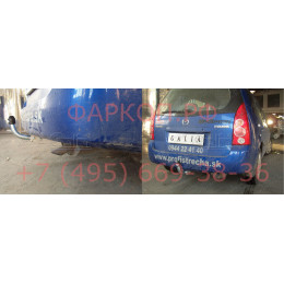 M020C GALIA Полностью оцинкованный фаркоп на Mazda Premacy 1999-2004. Тип шара: C (горизонтальный съемный). Без выреза бампера. Нагрузки: 1400/75 кг, масса фарко