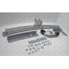 M025A GALIA Полностью оцинкованный фаркоп на Mercedes C-Class w202 седан / s202 универсал 1994-2000. Тип шара: A. Установка без снятия и выреза бампера. Нагрузки: 1650/75 кг, масса фаркопа 14,25 кг