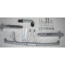 M090A GALIA Полностью оцинкованный фаркоп на Mazda Tribute 2001-2003, Ford Maverick 2001-2003, Ford Escape 2001-2003. Тип шара: A. Невидимый вырез бампера. Нагрузки: 1800/90 кг, масса