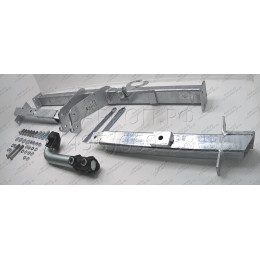 M090A GALIA Полностью оцинкованный фаркоп на Mazda Tribute 2001-2003, Ford Maverick 2001-2003, Ford Escape 2001-2003. Тип шара: A. Невидимый вырез бампера. Нагрузки: 1800/90 кг, масса