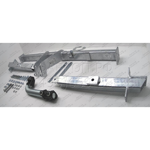 M090A GALIA Полностью оцинкованный фаркоп на Mazda Tribute 2001-2003, Ford Maverick 2001-2003, Ford Escape 2001-2003. Тип шара: A. Невидимый вырез бампера. Нагрузки: 1800/90 кг, масса фаркопа 19,82 кг
