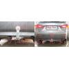 M122C GALIA Полностью оцинкованный фаркоп на Mitsubishi Eclipse Cross 2018-, Mitsubishi ASX 2010-2022 (без подрезки бампера), Citroen C4 Aircross 2012-2016, Peugeot 4008 2012-2016 (с невидимой подрезкой бампера). Тип шара: C (горизонтальный съемный). Нагр