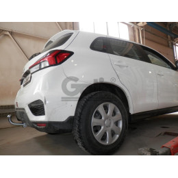 M122C GALIA Полностью оцинкованный фаркоп на Mitsubishi Eclipse Cross 2018-, Mitsubishi ASX 2010-2022 (без подрезки бампера), Citroen C4 Aircross 2012-2016, Peugeot 4008 2012-2016 (с невидимой по