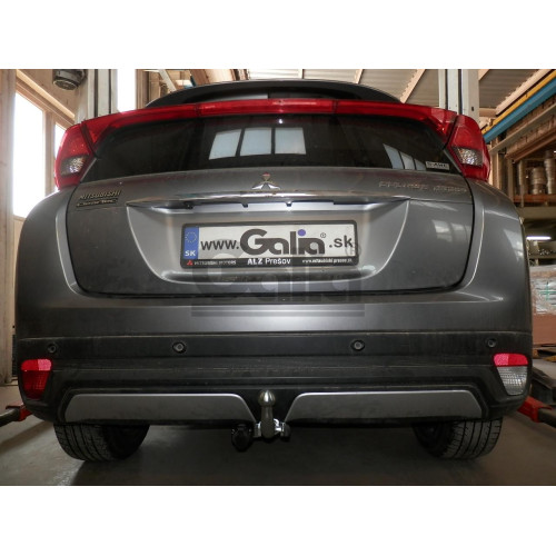 M122C GALIA Полностью оцинкованный фаркоп на Mitsubishi Eclipse Cross 2018-, Mitsubishi ASX 2010-2022 (без подрезки бампера), Citroen C4 Aircross 2012-2016, Peugeot 4008 2012-2016 (с невидимой подрезкой бампера). Тип шара: C (горизонтальный съемный). Нагр