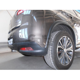 M122C GALIA Полностью оцинкованный фаркоп на Mitsubishi Eclipse Cross 2018-, Mitsubishi ASX 2010-2022 (без подрезки бампера), Citroen C4 Aircross 2012-2016, Peugeot 4008 2012-2016 (с невидимой по