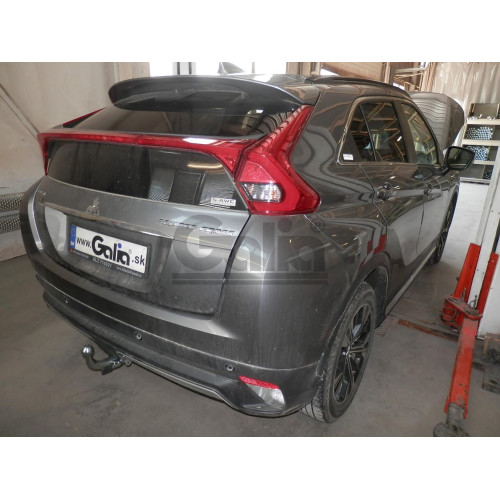 M122C GALIA Полностью оцинкованный фаркоп на Mitsubishi Eclipse Cross 2018-, Mitsubishi ASX 2010-2022 (без подрезки бампера), Citroen C4 Aircross 2012-2016, Peugeot 4008 2012-2016 (с невидимой подрезкой бампера). Тип шара: C (горизонтальный съемный). Нагр