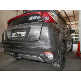 M122C GALIA Полностью оцинкованный фаркоп на Mitsubishi Eclipse Cross 2018-, Mitsubishi ASX 2010-2022 (без подрезки бампера), Citroen C4 Aircross 2012-2016, Peugeot 4008 2012-2016 (с невидимой по