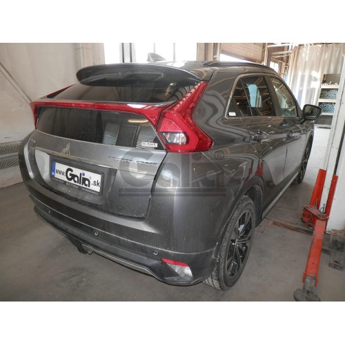 M122C GALIA Полностью оцинкованный фаркоп на Mitsubishi Eclipse Cross 2018-, Mitsubishi ASX 2010-2022 (без подрезки бампера), Citroen C4 Aircross 2012-2016, Peugeot 4008 2012-2016 (с невидимой подрезкой бампера). Тип шара: C (горизонтальный съемный). Нагр