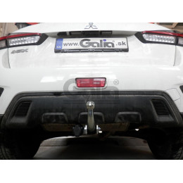 M122C GALIA Полностью оцинкованный фаркоп на Mitsubishi Eclipse Cross 2018-, Mitsubishi ASX 2010-2022 (без подрезки бампера), Citroen C4 Aircross 2012-2016, Peugeot 4008 2012-2016 (с невидимой по