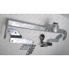 M132C GALIA Полностью оцинкованный фаркоп на Mazda 3 хетчбек 2014-2019. Тип шара: C (горизонтальный съемный). Невидимый вырез бампера. Нагрузки: 1800/90 кг, масса фаркопа 17,17 кг