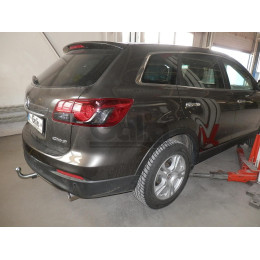 M133C GALIA Полностью оцинкованный фаркоп на Mazda CX-9 2007-2012, 2012-2017. Подрозетник убирается за бампер. Тип шара: C (горизонтальный съемный). Установка б