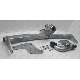 M133C GALIA Полностью оцинкованный фаркоп на Mazda CX-9 2007-2012, 2012-2017. Подрозетник убирается за бампер. Тип шара: C (горизонтальный съемный). Установка б