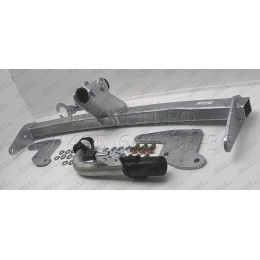 M133C GALIA Полностью оцинкованный фаркоп на Mazda CX-9 2007-2012, 2012-2017. Подрозетник убирается за бампер. Тип шара: C (горизонтальный съемный). Установка б