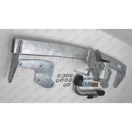 M133C GALIA Полностью оцинкованный фаркоп на Mazda CX-9 2007-2012, 2012-2017. Подрозетник убирается за бампер. Тип шара: C (горизонтальный съемный). Установка б