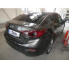 M135A GALIA Полностью оцинкованный фаркоп на Mazda 3 седан 2013-2019. Подрозетник убирается за бампер. Тип шара: A. Установка без выреза бампера. Нагрузки: 1800/90 кг, масса фаркопа 17,82 кг