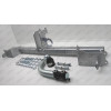 M146A GALIA Полностью оцинкованный фаркоп на Mercedes CLA-Class c117 купе / X117 универсал 2013-2019. Подрозетник убирается за бампер. Тип шара: A. Невидимый вырез бампера. Нагрузки: 1700/100 кг, масса фаркопа 15,32 кг