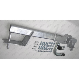 M146A GALIA Полностью оцинкованный фаркоп на Mercedes CLA-Class c117 купе / X117 универсал 2013-2019. Подрозетник убирается за бампер. Тип шара: A. Невидимый вырез 