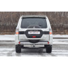 MPJ-99-991124.00 PT GROUP Фаркоп с нержавеющей накладкой на Mitsubishi Pajero III 2000-2008, IV 2008-2020 без подрезки бампера. Тип шара: E (легкосъемный шар под квадрат). Нагрузки: 3500/135 кг, масса фаркопа 25,5 кг (без электрики в комплекте)