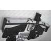 MPJ-99-991124.00 PT GROUP Фаркоп с нержавеющей накладкой на Mitsubishi Pajero III 2000-2008, IV 2008-2020 без подрезки бампера. Тип шара: E (легкосъемный шар под квадрат). Нагрузки: 3500/135 кг, масса фаркопа 25,5 кг (без электрики в комплекте)