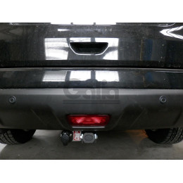 N055A GALIA Полностью оцинкованный фаркоп на Nissan X-Trail T32 2014-2022, Renault Koleos 2016-2020. Тип шара: A. Без выреза бампера. Нагрузки: 2000/100 кг, масса фаркопа 20,72 кг