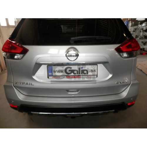 N055A GALIA Полностью оцинкованный фаркоп на Nissan X-Trail T32 2014-2022, Renault Koleos 2016-2020. Тип шара: A. Без выреза бампера. Нагрузки: 2000/100 кг, масса фаркопа 20,72 кг