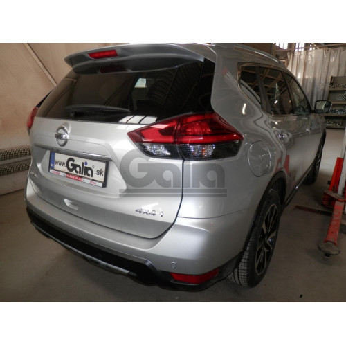 N055A GALIA Полностью оцинкованный фаркоп на Nissan X-Trail T32 2014-2022, Renault Koleos 2016-2020. Тип шара: A. Без выреза бампера. Нагрузки: 2000/100 кг, масса фаркопа 20,72 кг