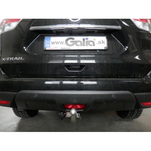 N055A GALIA Полностью оцинкованный фаркоп на Nissan X-Trail T32 2014-2022, Renault Koleos 2016-2020. Тип шара: A. Без выреза бампера. Нагрузки: 2000/100 кг, масса фаркопа 20,72 кг