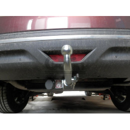 N055A GALIA Полностью оцинкованный фаркоп на Nissan X-Trail T32 2014-2022, Renault Koleos 2016-2020. Тип шара: A. Без выреза бампера. Нагрузки: 2000/100 кг, масса фаркопа 20,72 кг