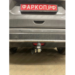 N055A GALIA Полностью оцинкованный фаркоп на Nissan X-Trail T32 2014-2022, Renault Koleos 2016-2020. Тип шара: A. Без выреза бампера. Нагрузки: 2000/100 кг, масса фаркопа 20,72 кг