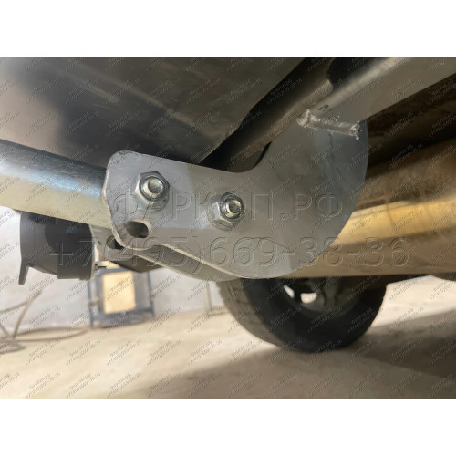 N055A GALIA Полностью оцинкованный фаркоп на Nissan X-Trail T32 2014-2022, Renault Koleos 2016-2020. Тип шара: A. Без выреза бампера. Нагрузки: 2000/100 кг, масса фаркопа 20,72 кг