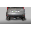 N103-F Лидер-плюс ТСУ для Nissan X-Trail 2007-2014 без выреза бампера. Нагрузки: 2000/100 кг, масса фаркопа 23,42 кг (без электрики в комплекте)