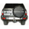 N123-A Лидер-плюс ТСУ для Nissan Patrol Y61 1997-2010 без выреза бампера. Нагрузки: 1500/75 кг, масса фаркопа 16,26 кг (без электрики в комплекте)