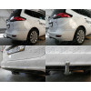 O062A GALIA Полностью оцинкованный фаркоп на Opel Zafira Tourer C 2012-2019. Подрозетник убирается за бампер. Тип шара: A. Невидимый вырез бампера. Нагрузки: 1700/75 кг, масса фаркопа 18,22 кг