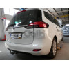 O062A GALIA Полностью оцинкованный фаркоп на Opel Zafira Tourer C 2012-2019. Подрозетник убирается за бампер. Тип шара: A. Невидимый вырез бампера. Нагрузки: 1700/75 кг, масса фаркопа 18,22 кг
