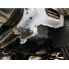 O062A GALIA Полностью оцинкованный фаркоп на Opel Zafira Tourer C 2012-2019. Подрозетник убирается за бампер. Тип шара: A. Невидимый вырез бампера. Нагрузки: 1700/75 кг, масса фаркопа 18,22 кг