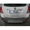 O063A GALIA Полностью оцинкованный фаркоп на Opel Mokka 2012-2019, Chevrolet Tracker 2013-2015. Подрозетник убирается за бампер. Тип шара: A. Невидимый вырез бампера. Нагрузки: 1500/75 кг, масса фаркопа 16,22 кг