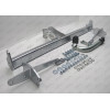 O063A GALIA Полностью оцинкованный фаркоп на Opel Mokka 2012-2019, Chevrolet Tracker 2013-2015. Подрозетник убирается за бампер. Тип шара: A. Невидимый вырез бампера. Нагрузки: 1500/75 кг, масса фаркопа 16,22 кг