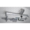 O063A GALIA Полностью оцинкованный фаркоп на Opel Mokka 2012-2019, Chevrolet Tracker 2013-2015. Подрозетник убирается за бампер. Тип шара: A. Невидимый вырез бампера. Нагрузки: 1500/75 кг, масса фаркопа 16,22 кг
