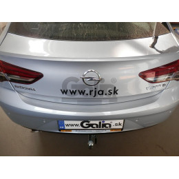 O071A GALIA Полностью оцинкованный фаркоп на Opel Insignia седан, кроме GSI 2017-2022. Подрозетник убирается за бампер. Тип шара: A. Невидимый вырез бампера. Н