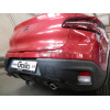 O074C GALIA Полностью оцинкованный фаркоп на Citroen C4 X 2023-, Opel Mokka 2020-, Jeep Avenger 2023-. Тип шара: C (горизонтальный съемный). Невидимый вырез бампера. Нагрузки: 1400/85 кг, масса фаркопа 17,37 кг